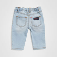 Jean stretch de coupe décontractée - Light Blue