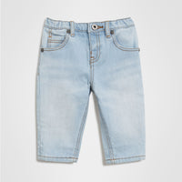 Jean stretch de coupe décontractée - Light Blue