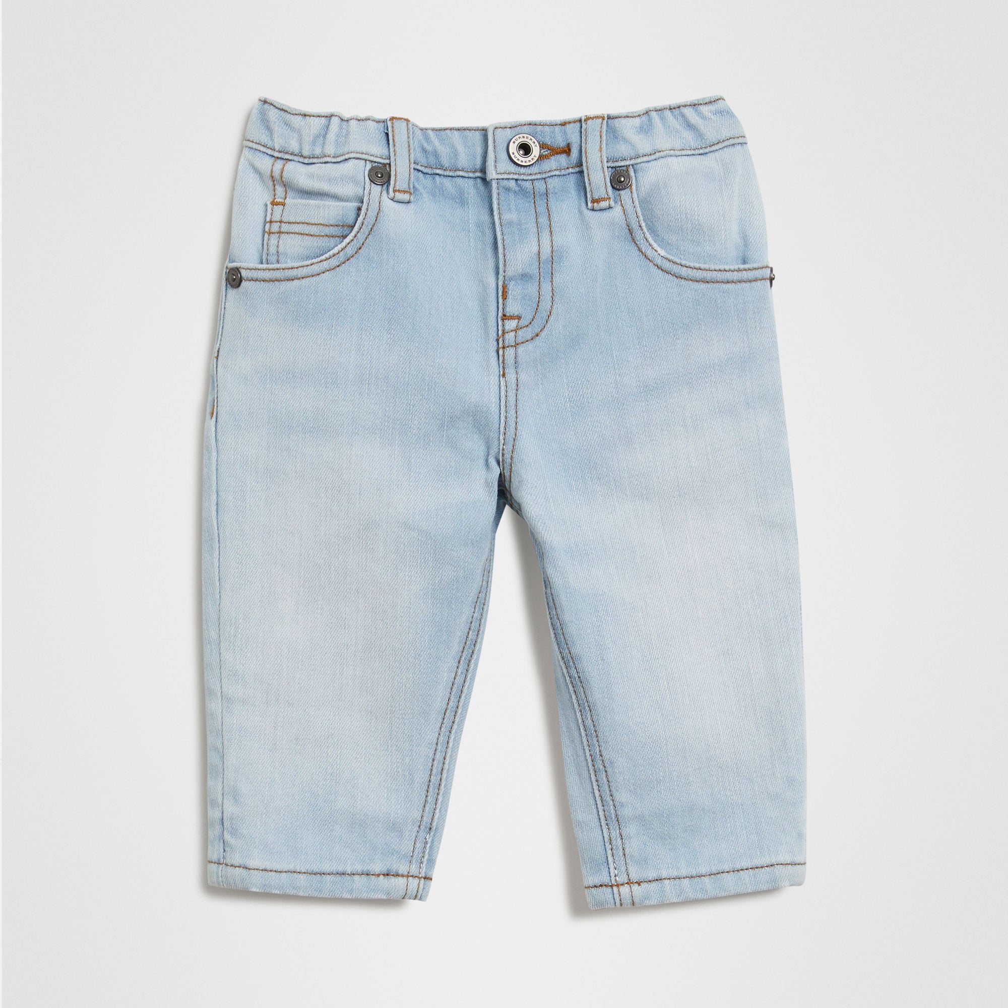 Jean stretch de coupe décontractée - Light Blue