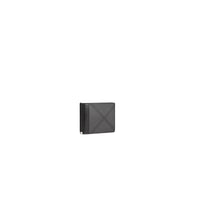 Portefeuille à motif London check - Charcoal & Black