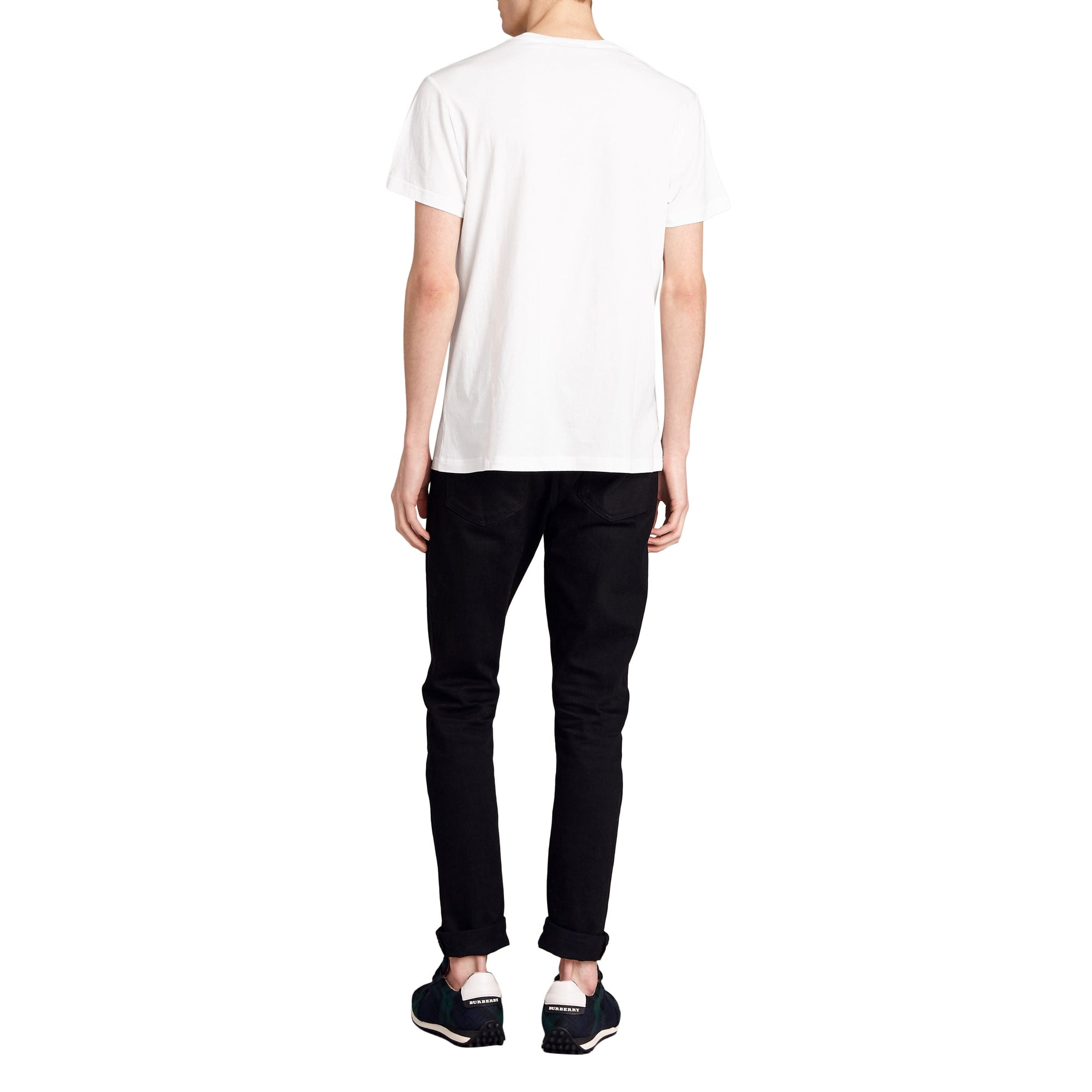 T-shirt en coton à imprimé Panorama londonien - White