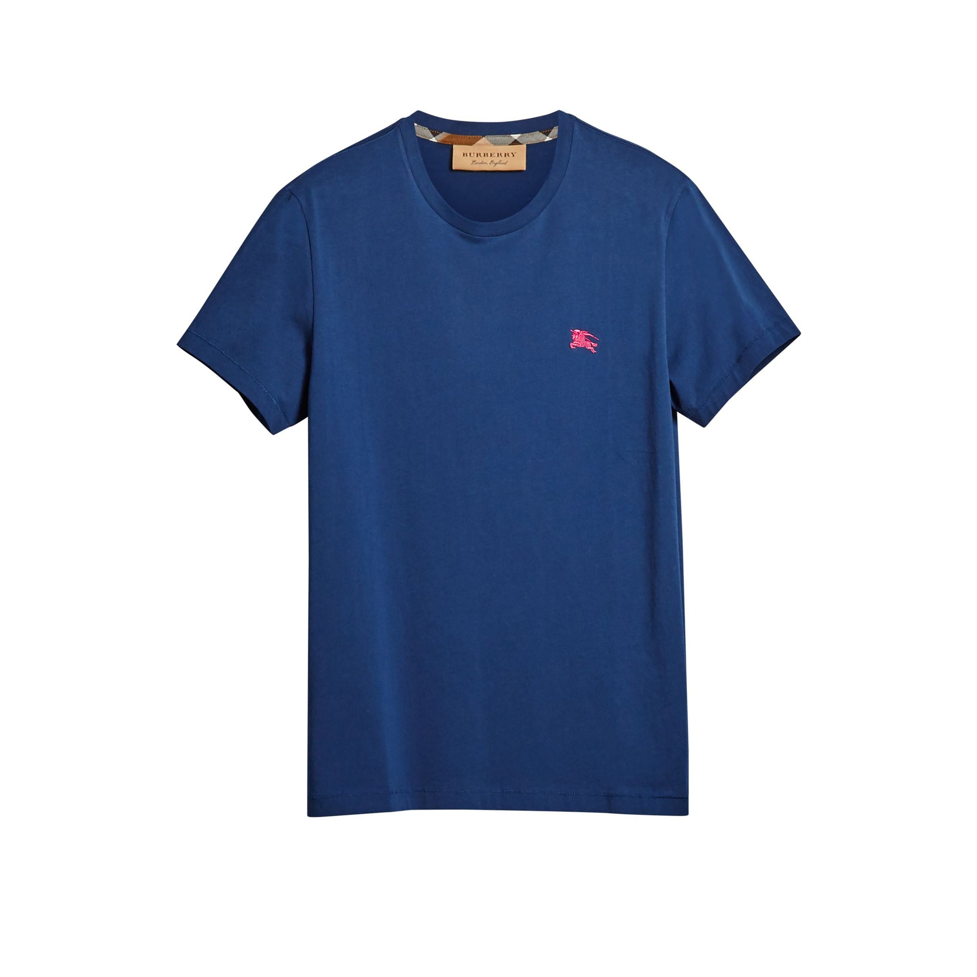 T-shirt à broderie cavalier - Bright Navy