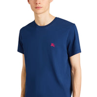 T-shirt à broderie cavalier - Bright Navy