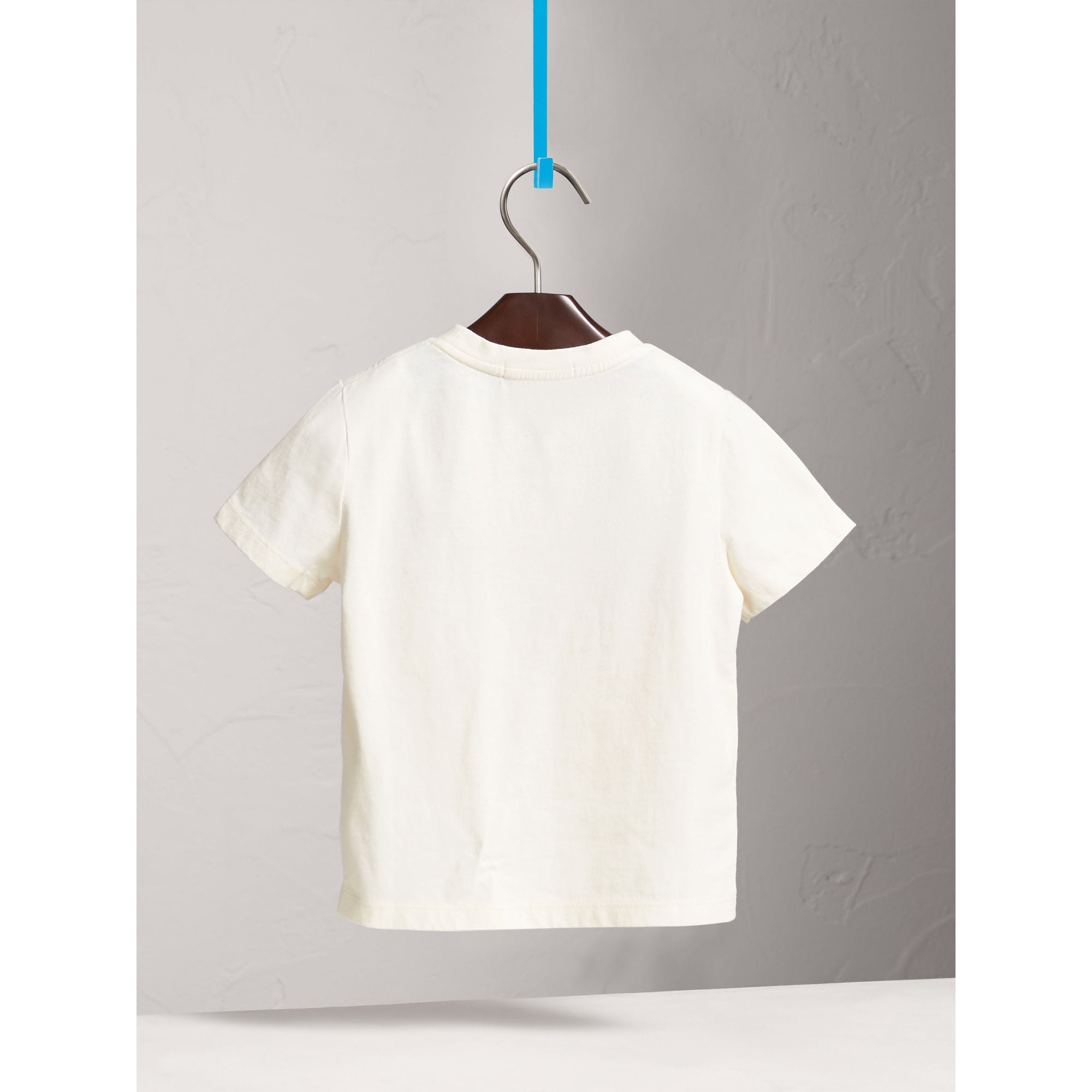 T-shirt en coton à motif Icônes londoniennes - Natural White