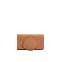 Portefeuille continental en cuir - Camel