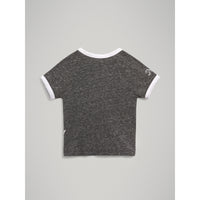 T-shirt à manches raglan en coton mélangé - Dark Grey Melange