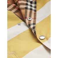 Veste rayée à motif Vintage check réversible - Larch Yellow & Whte