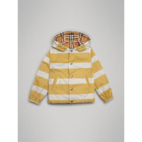 Veste rayée à motif Vintage check réversible - Larch Yellow & Whte