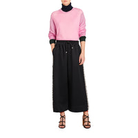 Pull en cachemire à détail ajouré - Dusky Pink