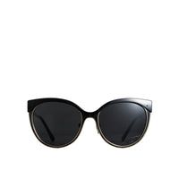 Lunettes de soleil à monture œil-de-chat - Grey