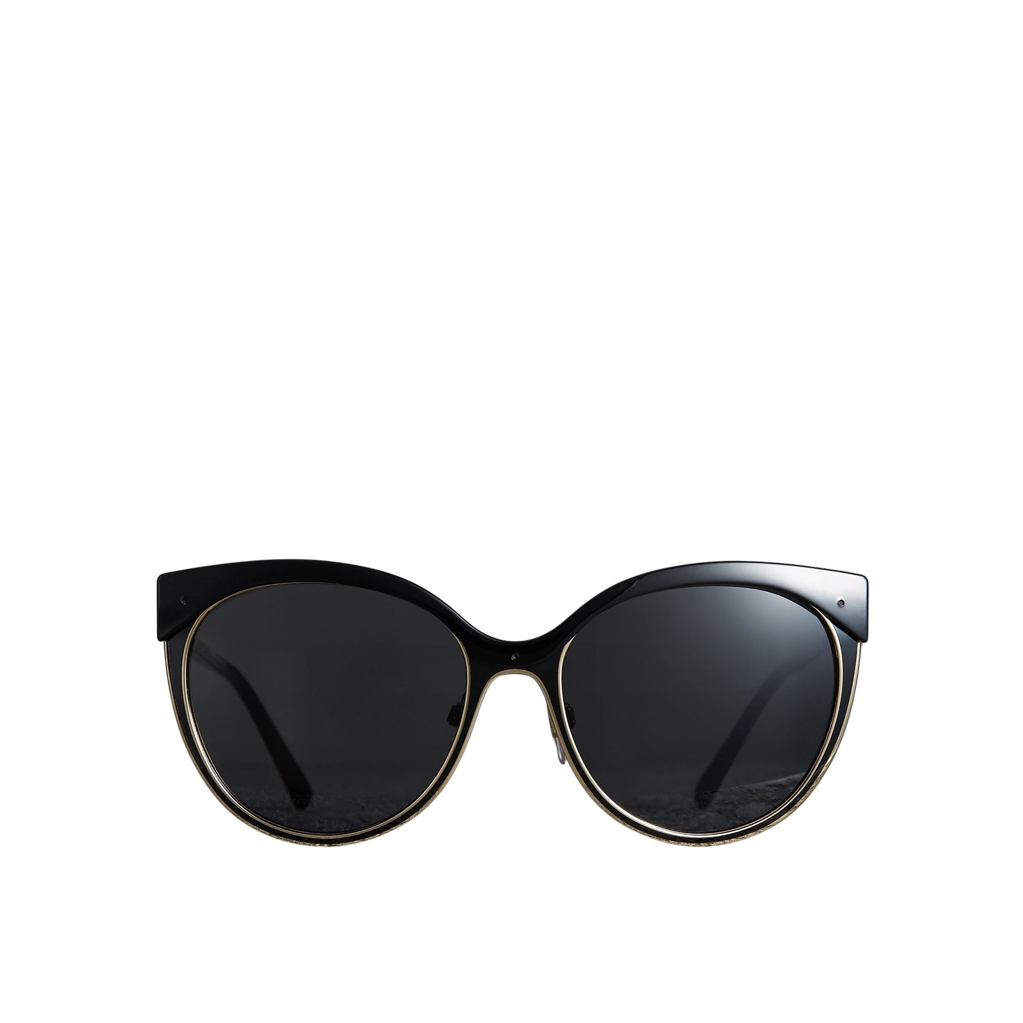 Lunettes de soleil à monture œil-de-chat - Grey