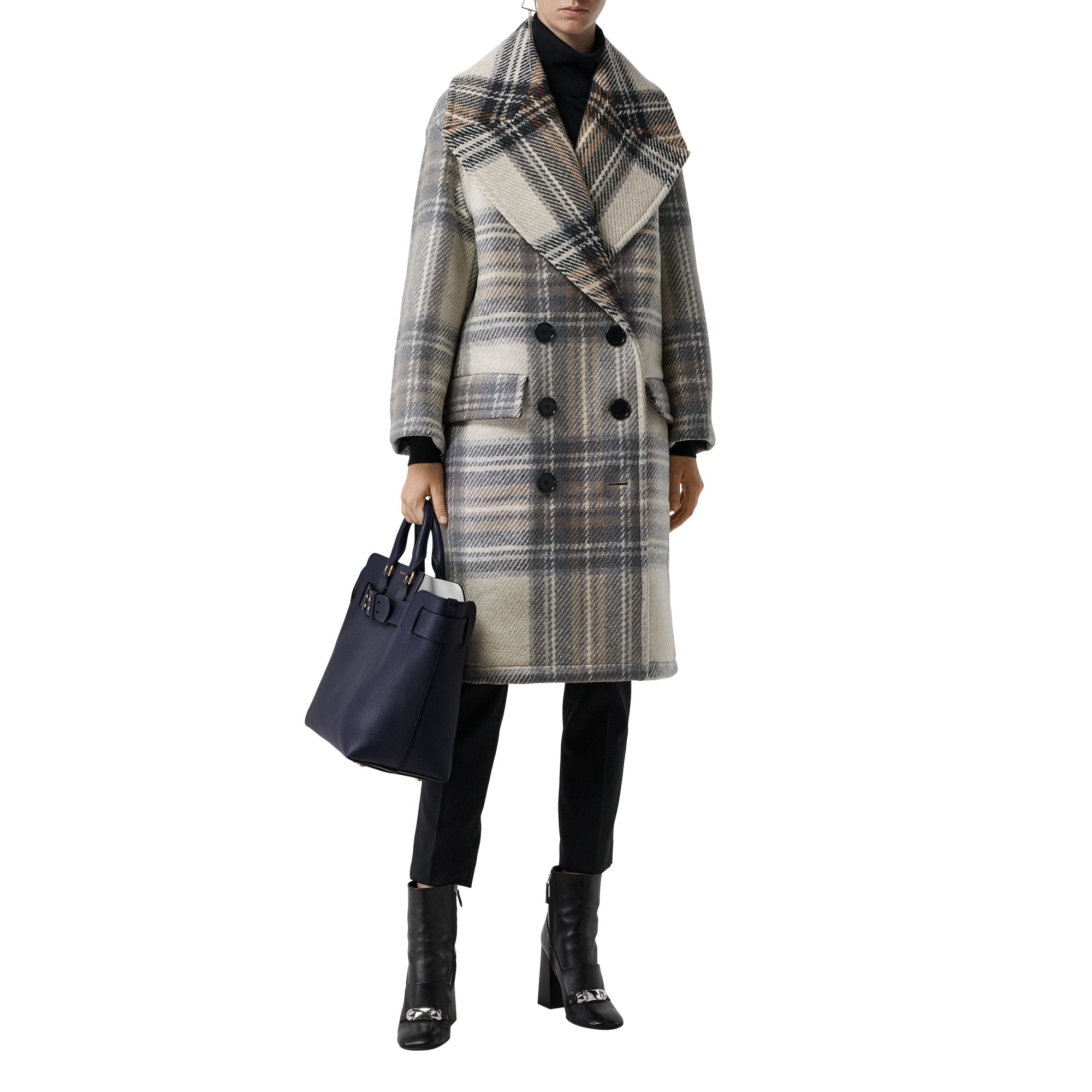 Sac The Belt moyen en cuir - Regency Blue