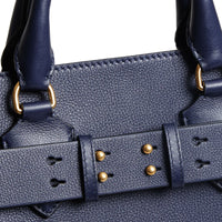 Sac The Belt moyen en cuir - Regency Blue