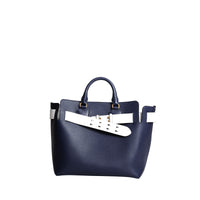 Sac The Belt moyen en cuir - Regency Blue