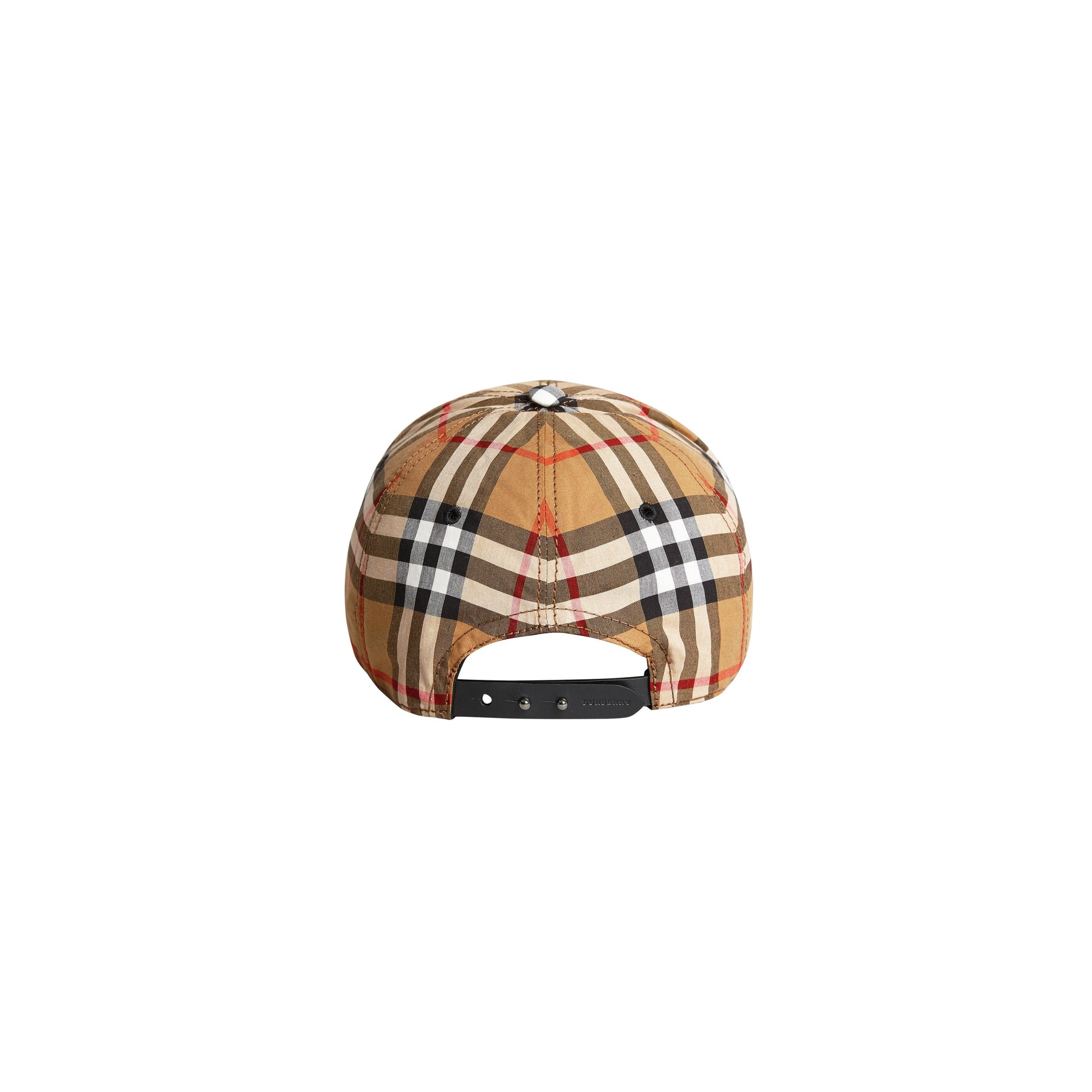 Casquette à motif Vintage check - Antique Yellow