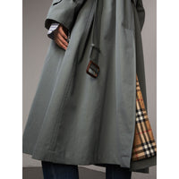 Trench-coat extra-long The Brighton - Dusty Blue