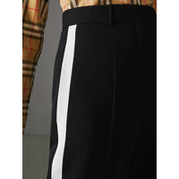 Pantalon ample en crêpe - Black