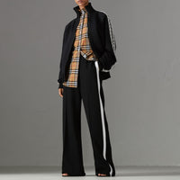 Pantalon ample en crêpe - Black