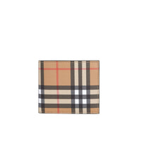 Portefeuille à rabat multidevise en cuir - Black