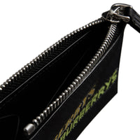 Porte-cartes zippé à motif London check - Charcoal