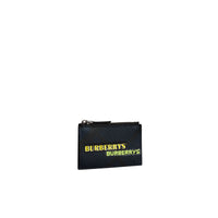 Porte-cartes zippé à motif London check - Charcoal