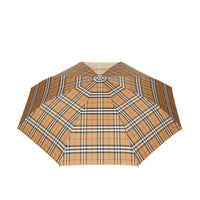 Parapluie télescopique à motif Vintage check - Archive Beige & Black