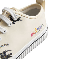 Sneakers en coton à logo d'archive - Off White