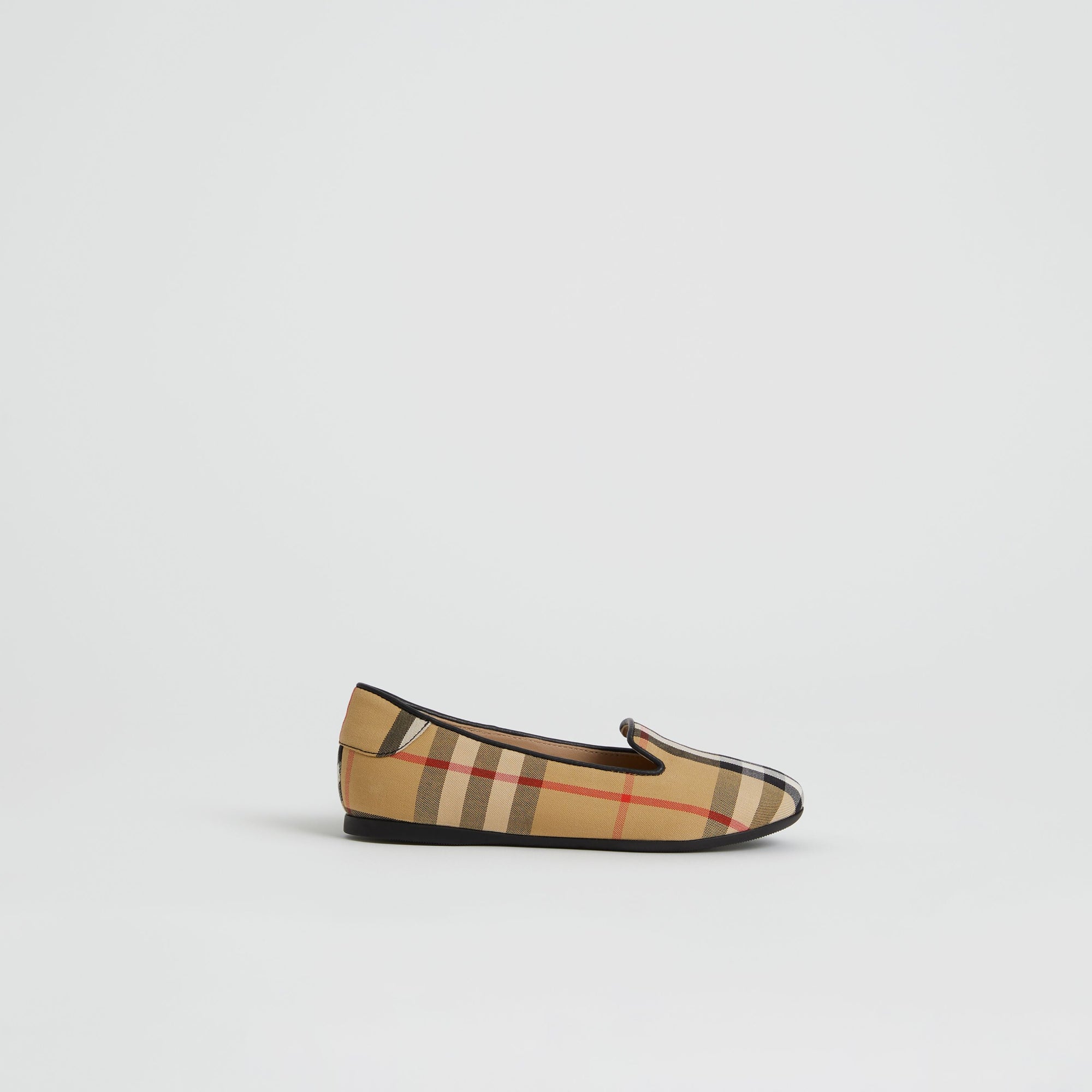 Ballerines à motif Vintage check - Antique Yellow