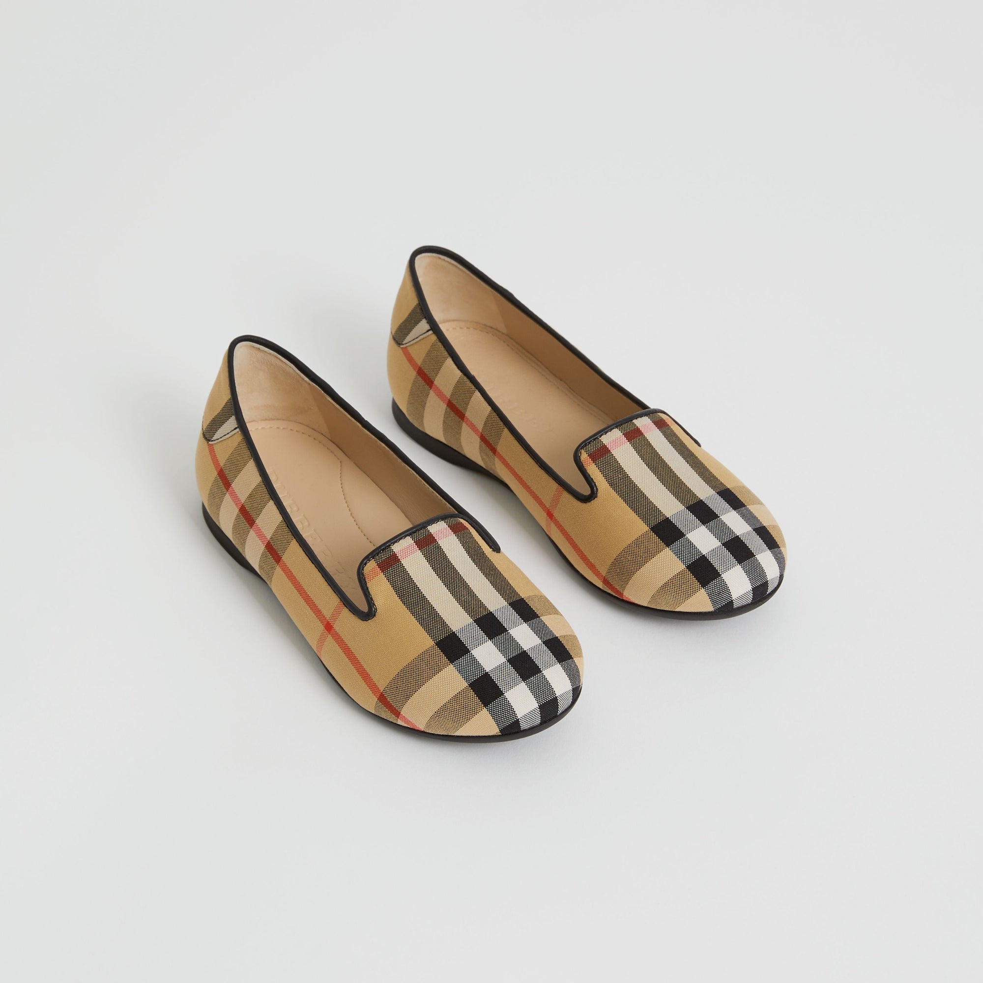 Ballerines à motif Vintage check - Antique Yellow