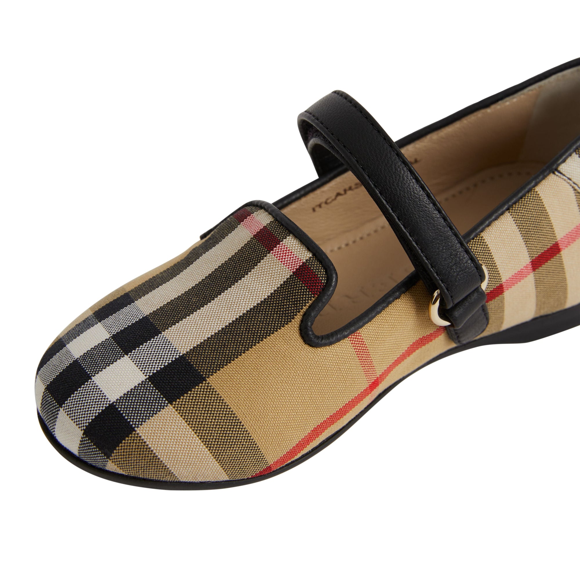 Ballerines à motif Vintage check - Antique Yellow