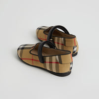 Ballerines à motif Vintage check - Antique Yellow