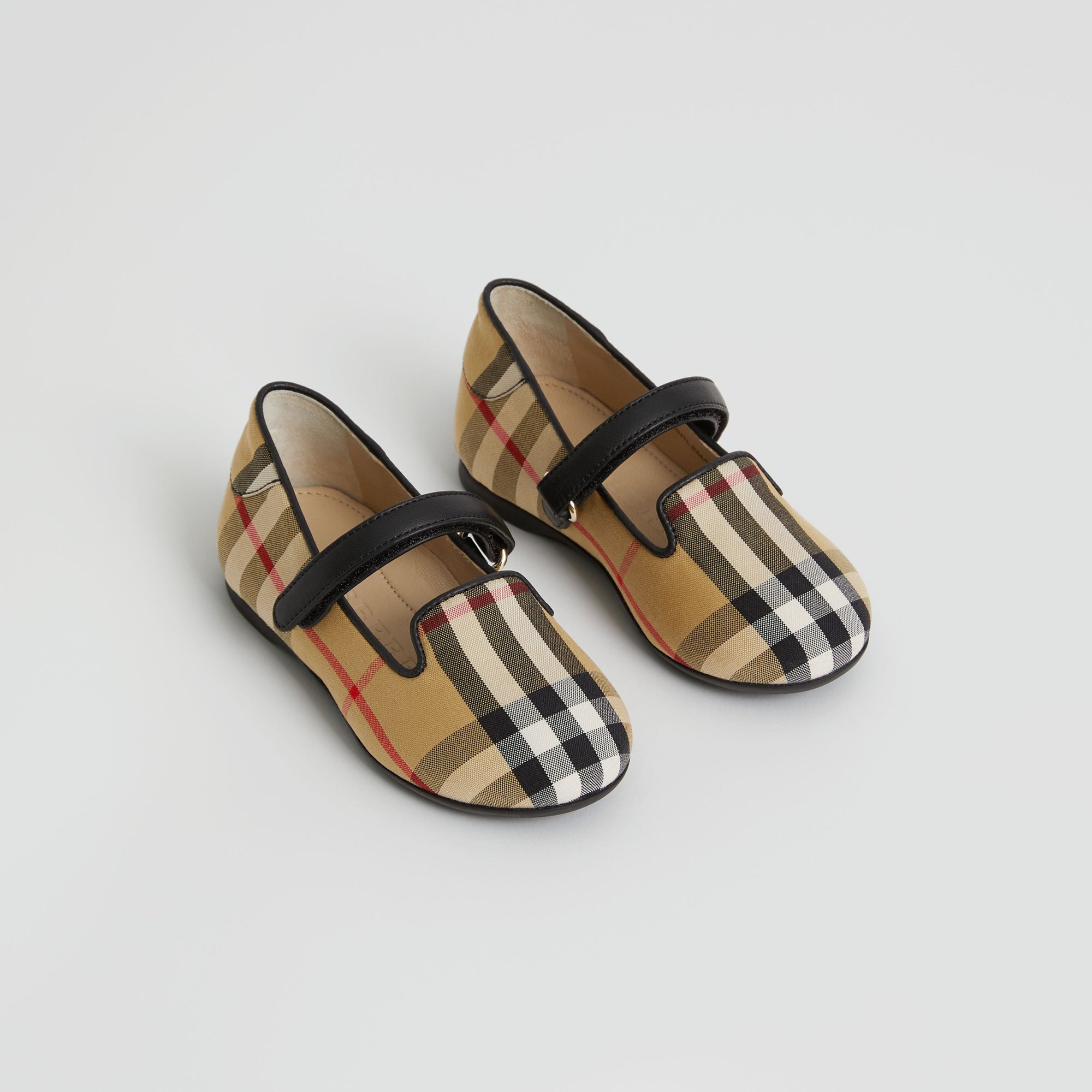 Ballerines à motif Vintage check - Antique Yellow