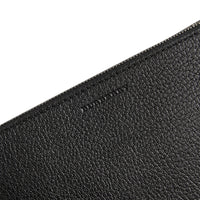 Sac à bandoulière en cuir grainé - Black