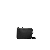 Sac à bandoulière en cuir grainé - Black