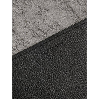 Sac à bandoulière en cuir grainé - Black