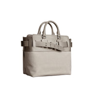 Sac The Belt moyen en toile et cuir - Mineral Grey