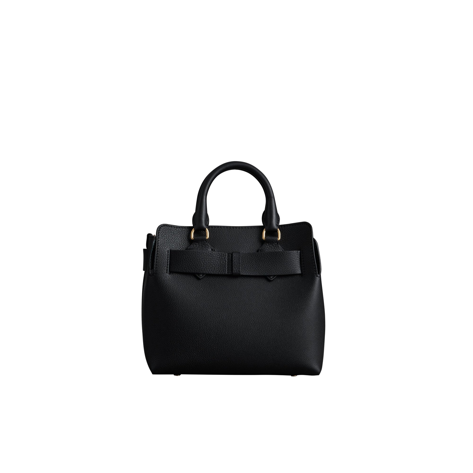 Petit sac The Belt en cuir - Black