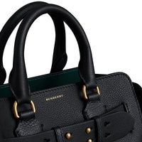 Petit sac The Belt en cuir - Black