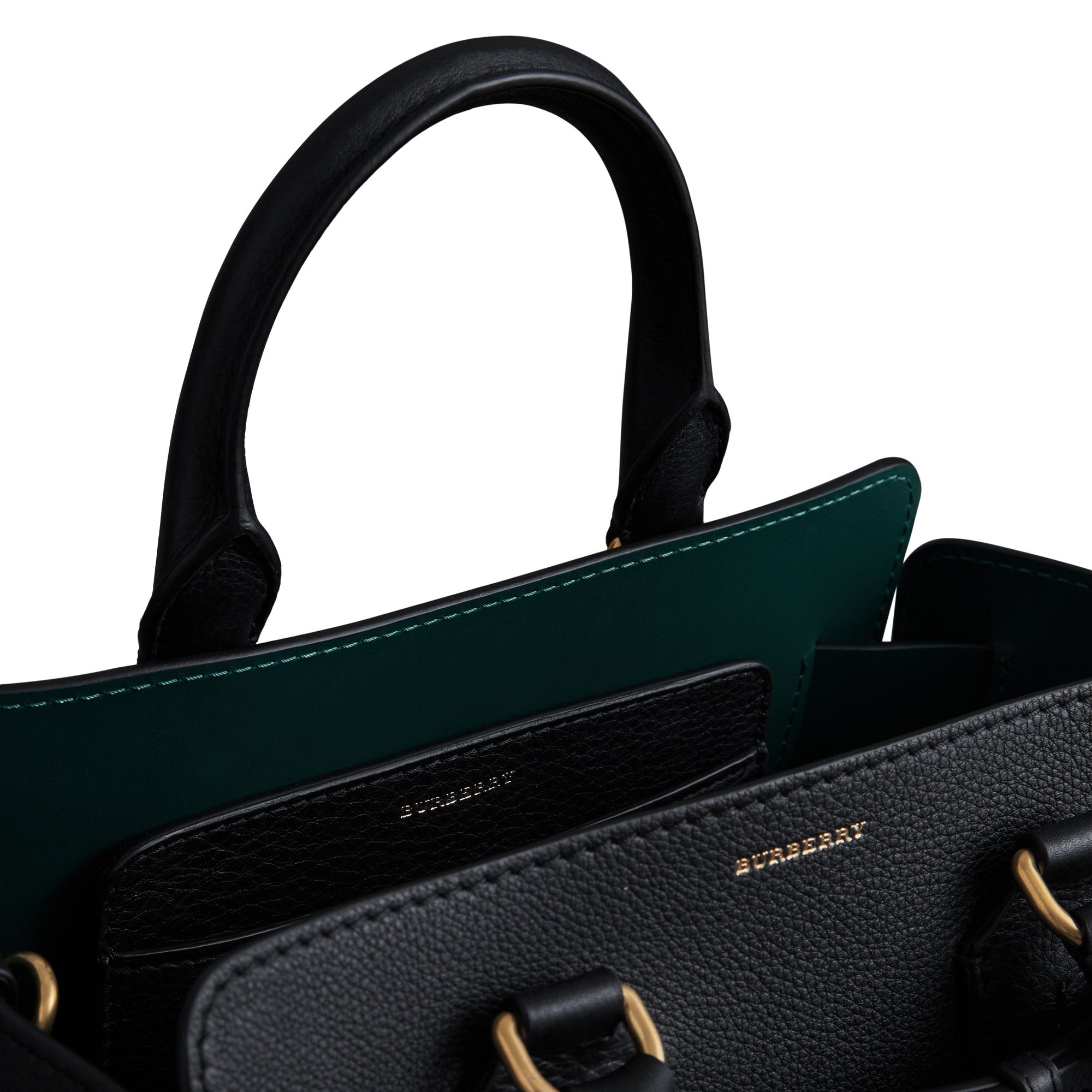 Petit sac The Belt en cuir - Black