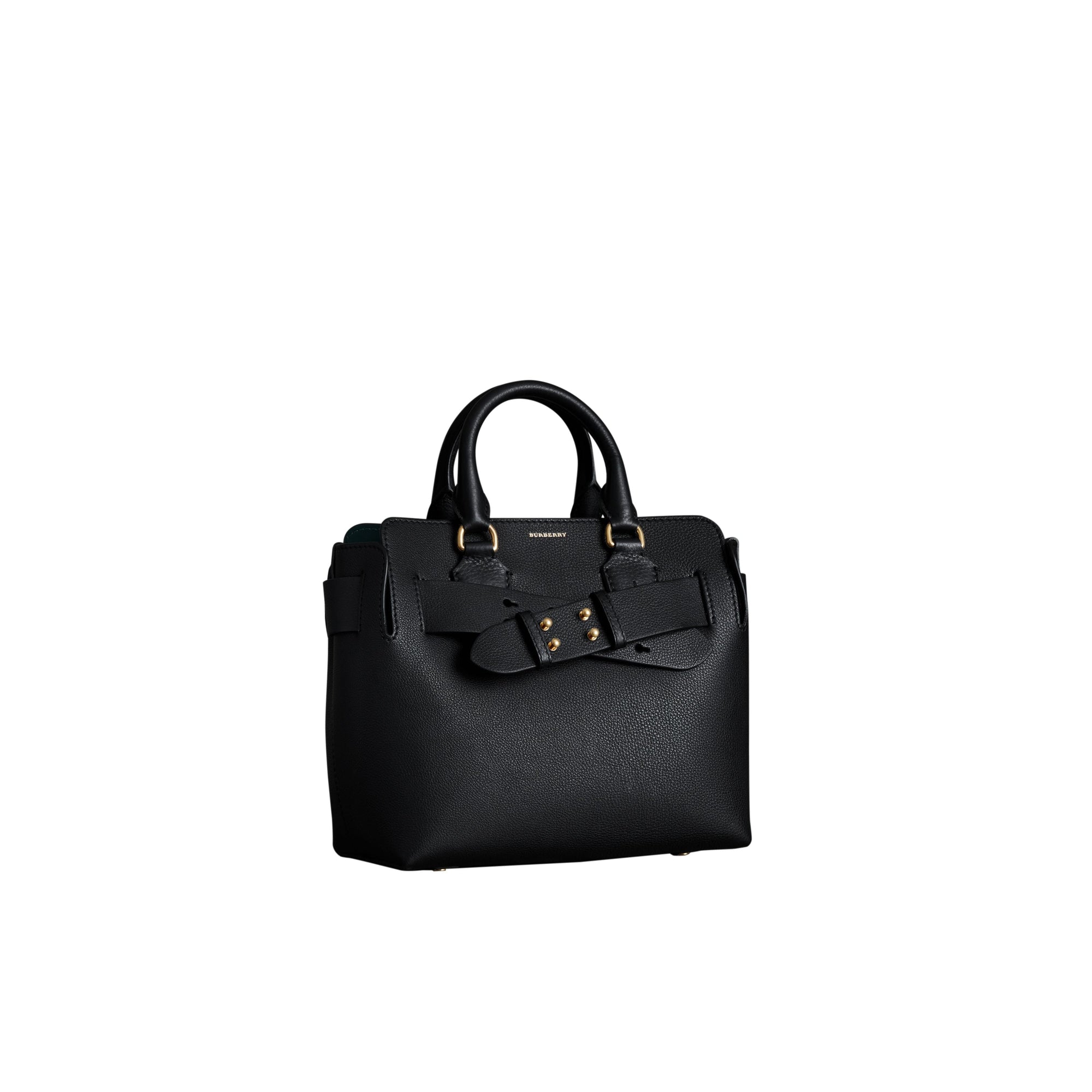 Petit sac The Belt en cuir - Black