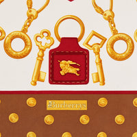 Carré de soie façon patchwork - Multicolor