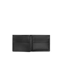 Portefeuille à rabat multidevise en cuir - Optic White
