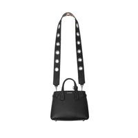 Sac The Baby Banner en cuir à motif Vintage Check - Black