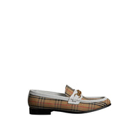 Mocassins The Link à motif check - Off White