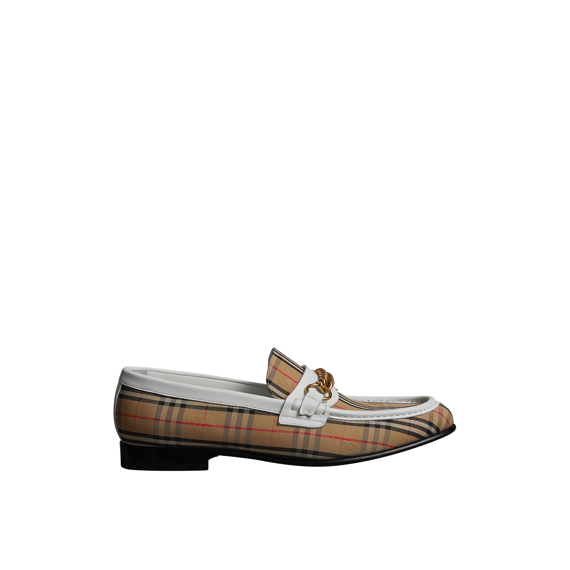 Mocassins The Link à motif check - Off White
