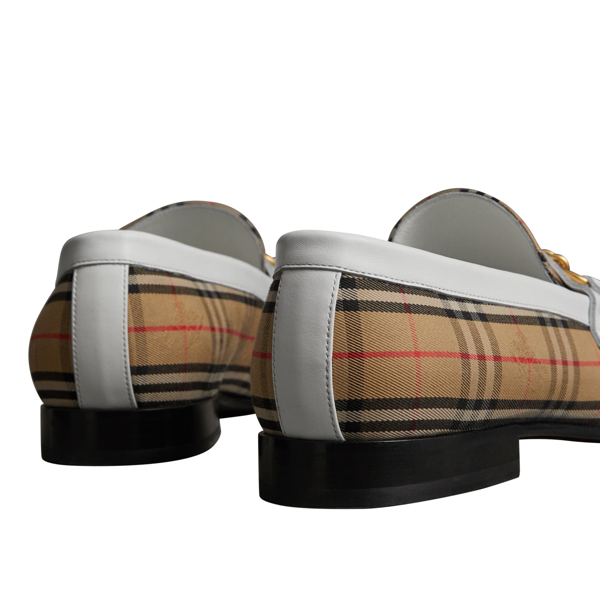 Mocassins The Link à motif check - Off White