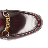 Mocassins The Link en cuir - Bordeaux