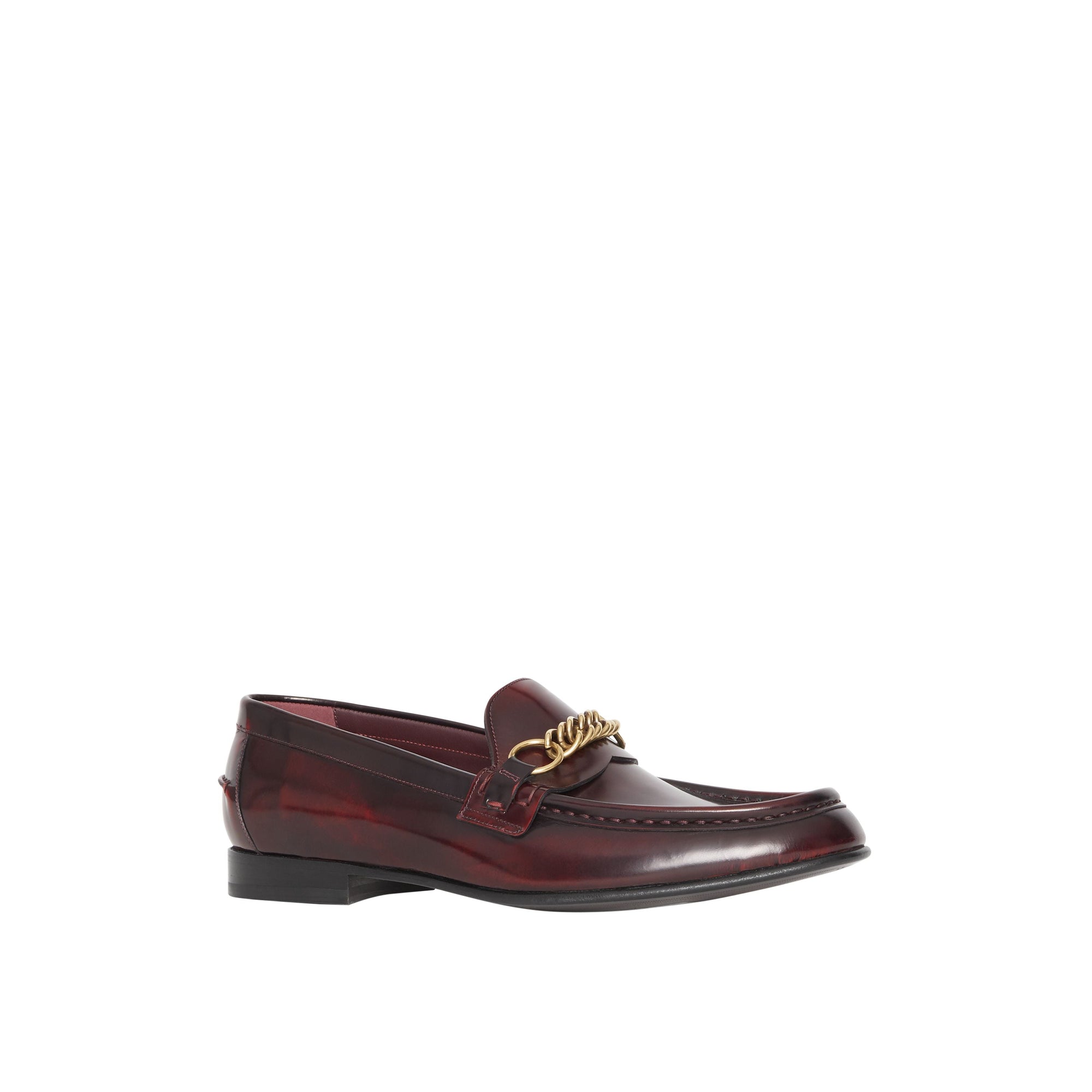 Mocassins The Link en cuir - Bordeaux