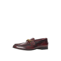 Mocassins The Link en cuir - Bordeaux