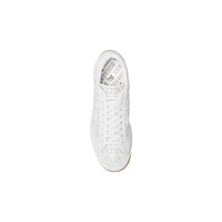 Sneakers en cuir à logo imprimé - Optic White